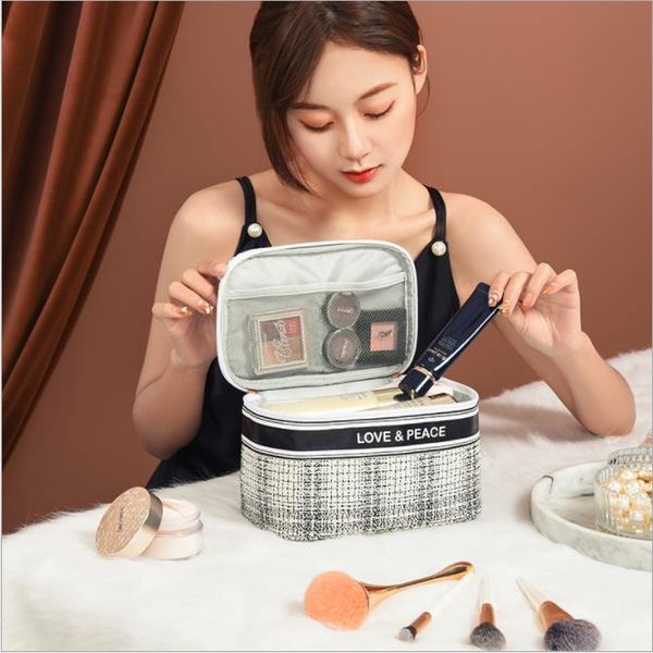 hand held cosmetic storage bag women's portable travel wash bags customization 
hand held cosmetic storage bag women's portable travel wash bags customization