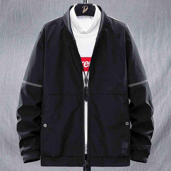 men's jackets streetwear slim fit solid bomber jacket mens spring autumn thin brand men coats and casual windbreaker pkv1, Black;brown
men's jackets streetwear slim fit solid bomber jacket mens spring autumn thin brand men coats and casual windbreaker pkv1, Black;brown