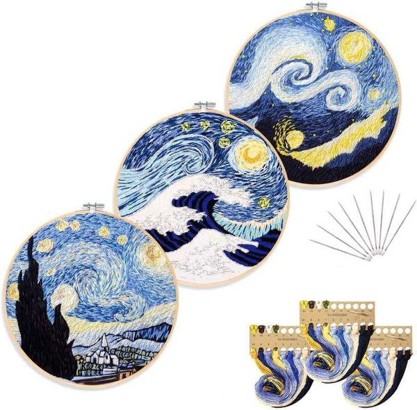 other arts and crafts diy stamped embroidery starter kit with landscape pattern cloth color threads tools(without hoop) sewing art craft hom
other arts and crafts diy stamped embroidery starter kit with landscape pattern cloth color threads tools(without hoop) sewing art craft hom