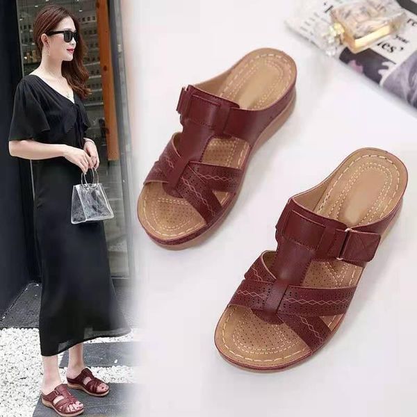sandals 2021 summer women wedge large size open toe vintage anti-slip leather casual female platform retro shoes, Black
sandals 2021 summer women wedge large size open toe vintage anti-slip leather casual female platform retro shoes, Black