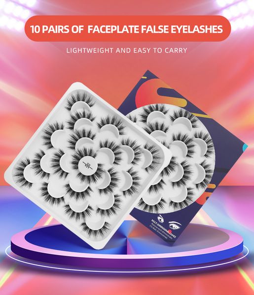 dropship 10pairs/set 3d mink eyelashes false mink eyelash eye makeup thick long curl mink lashes extension natural false eyelashes tools
dropship 10pairs/set 3d mink eyelashes false mink eyelash eye makeup thick long curl mink lashes extension natural false eyelashes tools