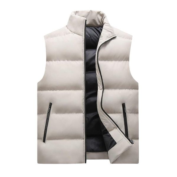 men's vests vest men sleeveless spring autumn style lightweight coats male cotton jacket thick outwear waistcoat, Black;white
men's vests vest men sleeveless spring autumn style lightweight coats male cotton jacket thick outwear waistcoat, Black;white
