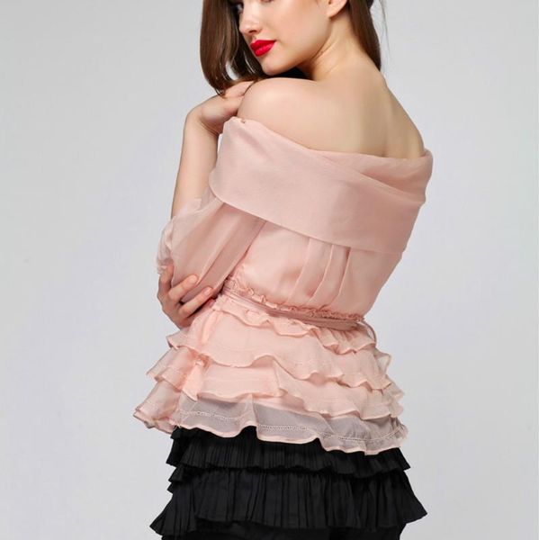 women's blouses & shirts 2021 summer blouse chiffon off shoulder pink white female ruffles shirt bow design
women's blouses & shirts 2021 summer blouse chiffon off shoulder pink white female ruffles shirt bow design