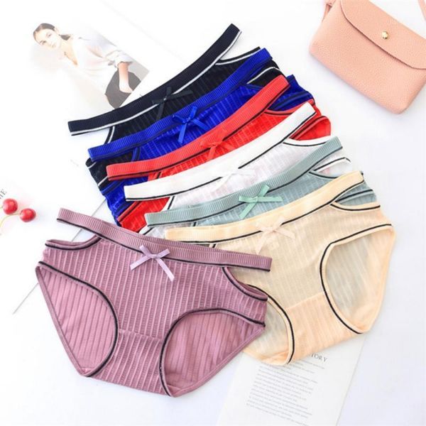 women thread stripes ice silk panties lady hollow out waist bow briefs mid-rise underwear women's, Black;pink
women thread stripes ice silk panties lady hollow out waist bow briefs mid-rise underwear women's, Black;pink