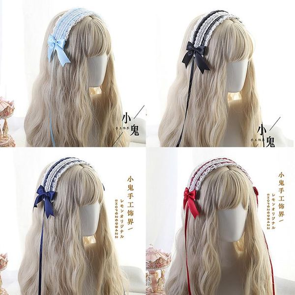 party masks mori girl sweet lolita maid cosplay bow headband headdress soft retro lace simple hairband hairpin hair ornaments
party masks mori girl sweet lolita maid cosplay bow headband headdress soft retro lace simple hairband hairpin hair ornaments