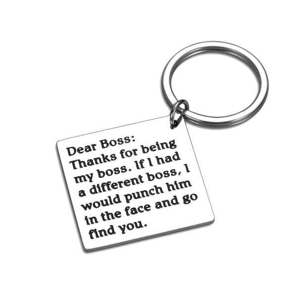 keychains boss keychain thank you gift for coworker goodbye gifts supervisor leader, Silver
keychains boss keychain thank you gift for coworker goodbye gifts supervisor leader, Silver
