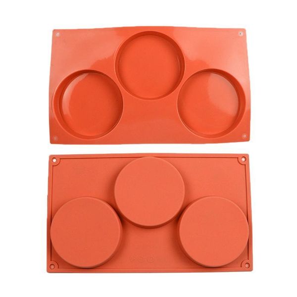 cake tools 3-cavity large round disc candy silicone mold shallow cylinder classic collection mould shapes
cake tools 3-cavity large round disc candy silicone mold shallow cylinder classic collection mould shapes