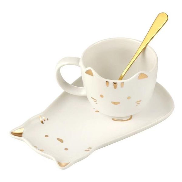 cups & saucers creative cute cat cup and saucer gift with plate spoon afternoon tea ceramic coffee juego de tazas cafe drinkware
cups & saucers creative cute cat cup and saucer gift with plate spoon afternoon tea ceramic coffee juego de tazas cafe drinkware