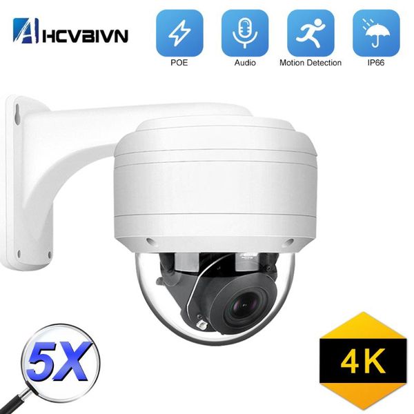 cameras h.265 4k ptz cctv dome camera 8mp 5x optical zoom outdoor waterproof poe ip security surveillance audio recording
cameras h.265 4k ptz cctv dome camera 8mp 5x optical zoom outdoor waterproof poe ip security surveillance audio recording