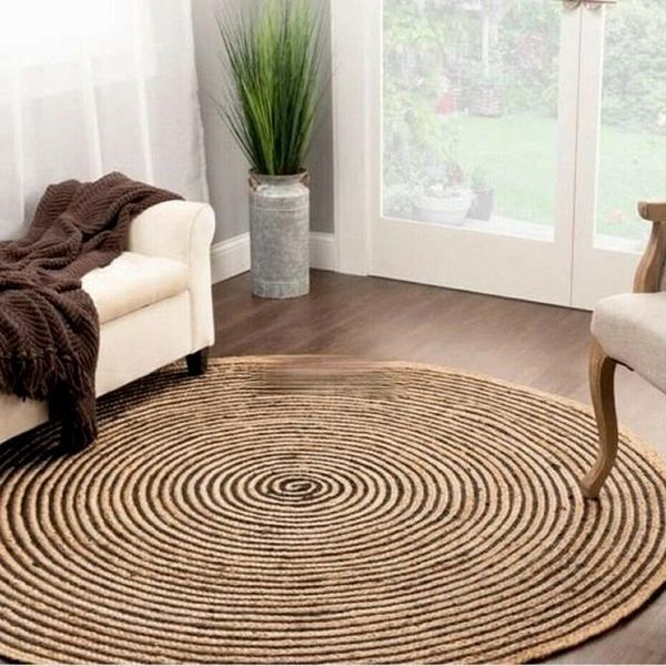 carpets household living room carpet 100% natural jute woven style round floor mats
carpets household living room carpet 100% natural jute woven style round floor mats