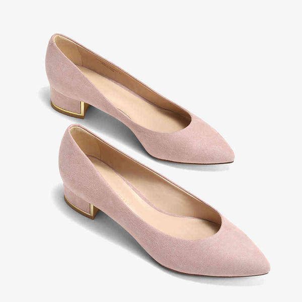 dress shoes brand suede leather shoes women high heels chaussures femme shoe office ladies low heels pointed toe bridal wedding shoes woman, Black
dress shoes brand suede leather shoes women high heels chaussures femme shoe office ladies low heels pointed toe bridal wedding shoes woman, Black