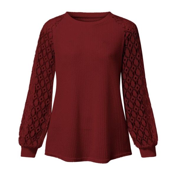 women's hoodies & sweatshirts harajuku vintage long sleeve round neck pullover lace casual loose solid color retro wine streetwear, Black
women's hoodies & sweatshirts harajuku vintage long sleeve round neck pullover lace casual loose solid color retro wine streetwear, Black