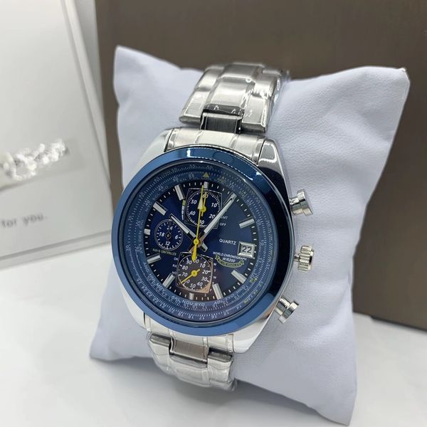 2021 men luxury watches full function of six needles mens quartz watch citiz brand clock fashion round shape casual style, Slivery;brown
2021 men luxury watches full function of six needles mens quartz watch citiz brand clock fashion round shape casual style, Slivery;brown