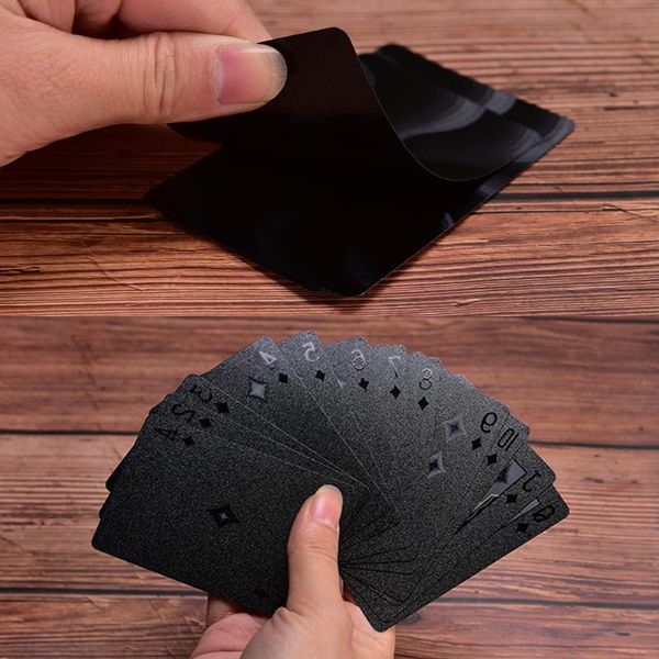 waterproof black pvc playing cards collection diamond poker creative gift standard party favor
waterproof black pvc playing cards collection diamond poker creative gift standard party favor