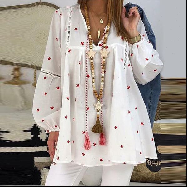 solid hollow out v neck womens shirts plus size spring summer casual star print long sleeve tunic fashion woman, White
solid hollow out v neck womens shirts plus size spring summer casual star print long sleeve tunic fashion woman, White