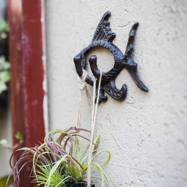hooks & rails metal fish double hook wrought iron ornament wall mount home decoration pendant hanger for hat key coats craft
hooks & rails metal fish double hook wrought iron ornament wall mount home decoration pendant hanger for hat key coats craft