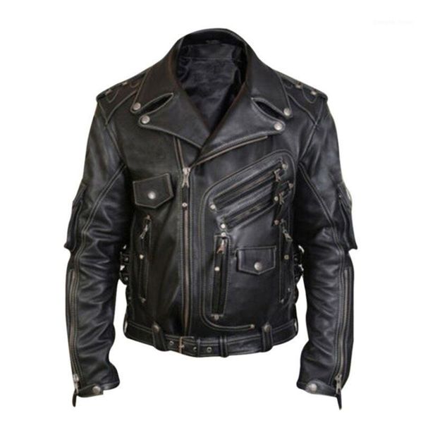classical motorcycle leather jackets men's coat jacket 100% natural calf skin thick moto solid color genuine & faux, Black
classical motorcycle leather jackets men's coat jacket 100% natural calf skin thick moto solid color genuine & faux, Black