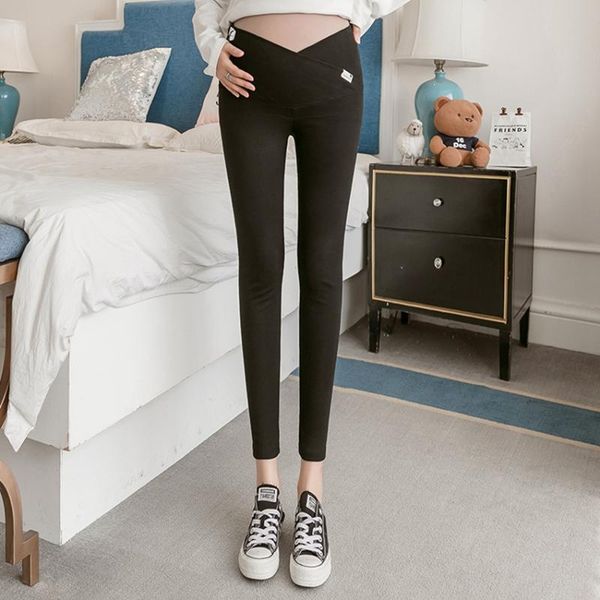 maternity bottoms pregnant women legging trousers spring and autumn waist pants feet slim all-match clothes, White
maternity bottoms pregnant women legging trousers spring and autumn waist pants feet slim all-match clothes, White