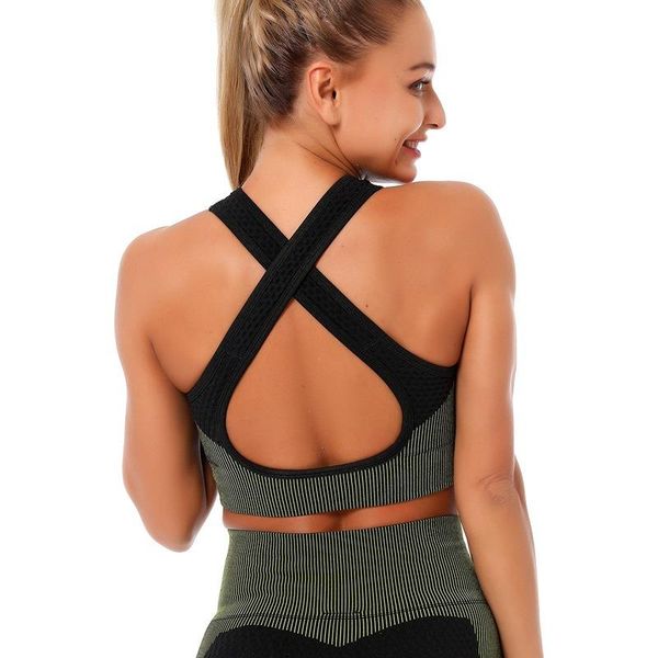 cross fitness bra sports women woman knitting yoga sport bras workout for seamless gym push up crop training cropped outfit
cross fitness bra sports women woman knitting yoga sport bras workout for seamless gym push up crop training cropped outfit