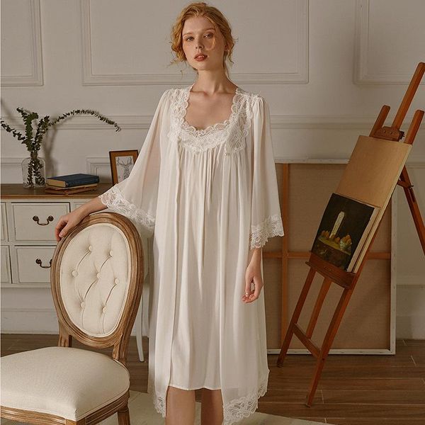women's sleepwear women cotton pijamas sleep night dress lace fairy nightwear princess victorian vintage gown and robe sets, Black;red
women's sleepwear women cotton pijamas sleep night dress lace fairy nightwear princess victorian vintage gown and robe sets, Black;red