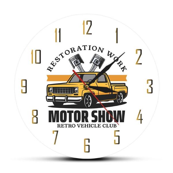 restoration work yellow automobile car wall art custom garage tools clock motor show retro vehicle club modern watch clocks
restoration work yellow automobile car wall art custom garage tools clock motor show retro vehicle club modern watch clocks