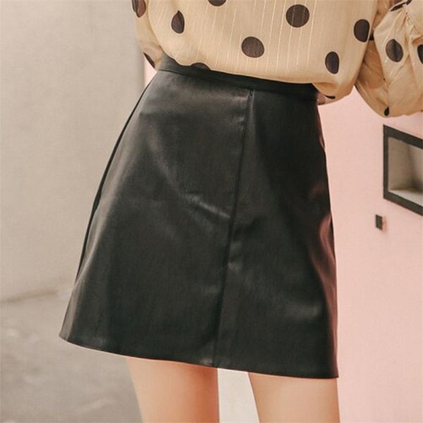 arrival autumn women high waist a line skirt all-matched casual pu mini female retro leather s274 210512, White
arrival autumn women high waist a line skirt all-matched casual pu mini female retro leather s274 210512, White