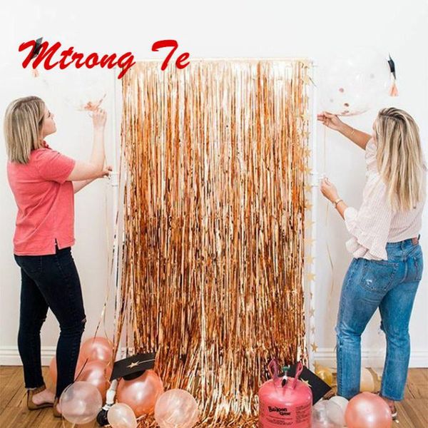party decoration 1x3m metal foil edge shiny rain curtain birthday wedding pography background line po props
party decoration 1x3m metal foil edge shiny rain curtain birthday wedding pography background line po props