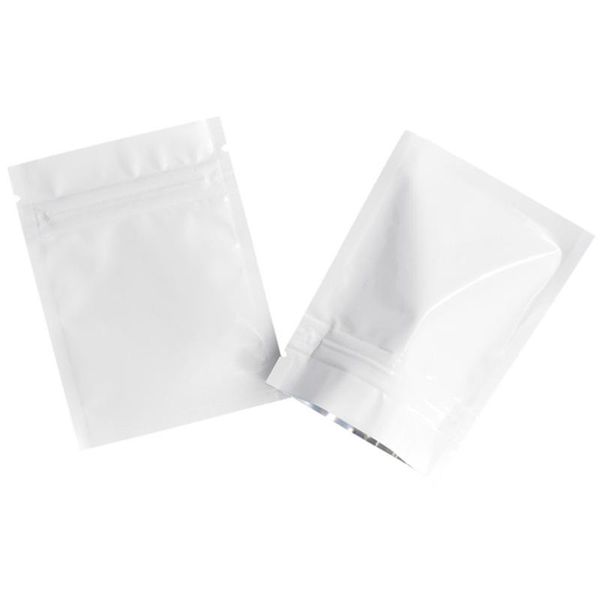 100pcs glossy white mylar foil grip seal tear notch bag resealable reusable dry fruits nut tea snack storage pouches gift wrap
100pcs glossy white mylar foil grip seal tear notch bag resealable reusable dry fruits nut tea snack storage pouches gift wrap