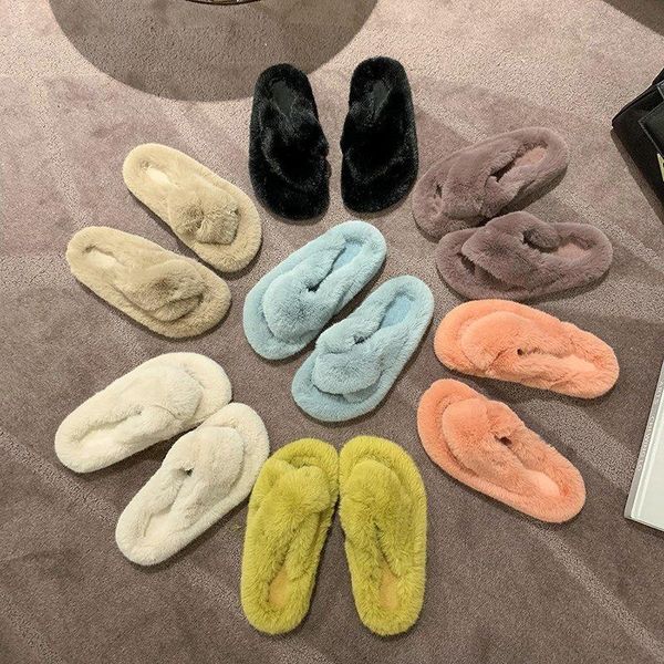 winter women furry slippers platform flat heel cross strap slip on home shoes ladies indoor fur slides female comfory house 2021, Black
winter women furry slippers platform flat heel cross strap slip on home shoes ladies indoor fur slides female comfory house 2021, Black