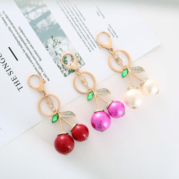 keychains red cherry keychain keyring crystal rhinestone cute fruit female bag pendant accessories key chain ring holder jewelry, Silver
keychains red cherry keychain keyring crystal rhinestone cute fruit female bag pendant accessories key chain ring holder jewelry, Silver