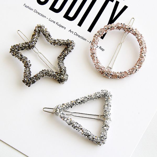 barrettes hairpin fan geometry girl full drill edge clip simple banger headdress korean, Golden;silver
barrettes hairpin fan geometry girl full drill edge clip simple banger headdress korean, Golden;silver