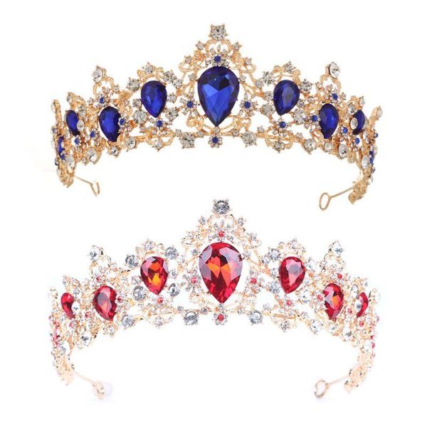 hair clips & barrettes 2021 wedding crown headdress blue/red rhinestone bridal accessories, Golden;silver
hair clips & barrettes 2021 wedding crown headdress blue/red rhinestone bridal accessories, Golden;silver
