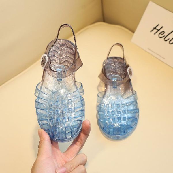 sandals children fashion crystal candy color casual shoes flat heel jelly children's pvc soft baby boy beach, Black;red
sandals children fashion crystal candy color casual shoes flat heel jelly children's pvc soft baby boy beach, Black;red