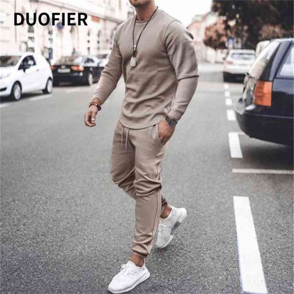 men's long sleeve and drawstring pants fashion 2 piece set autumn man round neck solid color sport slim fit casual suit 210916, Gray
men's long sleeve and drawstring pants fashion 2 piece set autumn man round neck solid color sport slim fit casual suit 210916, Gray