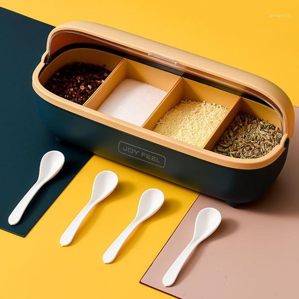 storage bottles & jars dustproof tableware box chopsticks holders kitchen organizer containers home supplies four-part spice jar set
storage bottles & jars dustproof tableware box chopsticks holders kitchen organizer containers home supplies four-part spice jar set