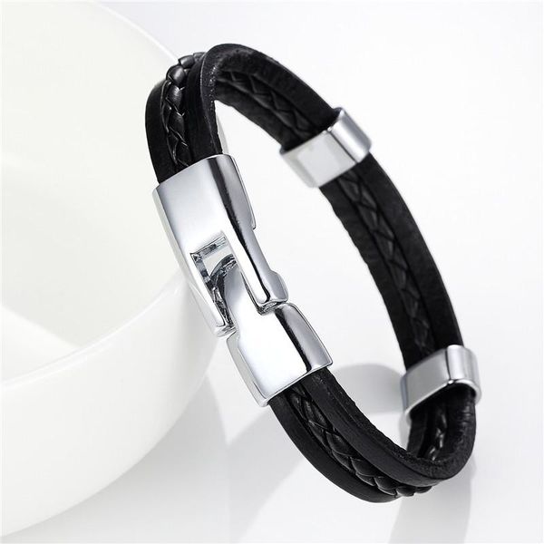 charm bracelets titanium leather hand knitted bracelet multi-skin stainless steel, Golden;silver
charm bracelets titanium leather hand knitted bracelet multi-skin stainless steel, Golden;silver