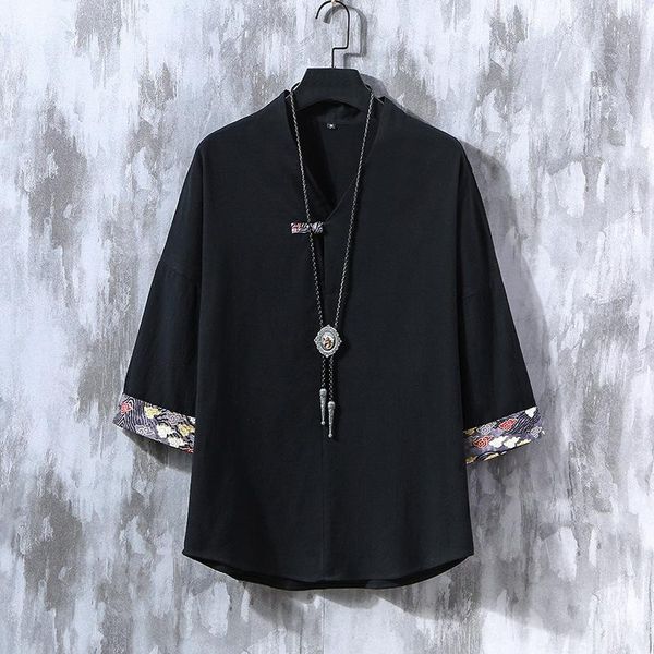 ethnic clothing kimono japanese men short half-sleeve shirt t-shirt embroidered japan harajuku trouser asian male yukata haori cardigan cost, Red
ethnic clothing kimono japanese men short half-sleeve shirt t-shirt embroidered japan harajuku trouser asian male yukata haori cardigan cost, Red