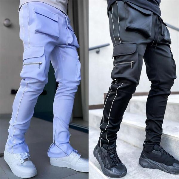 jogging pants men 2021 korean streetwear large stretch multi pocket reflective sports tactical camping hip hop casual men's, Black
jogging pants men 2021 korean streetwear large stretch multi pocket reflective sports tactical camping hip hop casual men's, Black