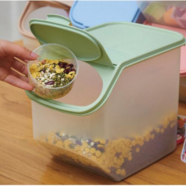 storage bottles & jars collecting tank 4 color cereal bean food barrel kitchen sealed box pp organizer dessert grain measuring cup rice
storage bottles & jars collecting tank 4 color cereal bean food barrel kitchen sealed box pp organizer dessert grain measuring cup rice