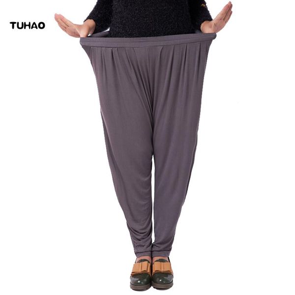 women's pants & capris tuhao spring summer plus size loose casual harem trousers large for woman yh22, Black;white
women's pants & capris tuhao spring summer plus size loose casual harem trousers large for woman yh22, Black;white