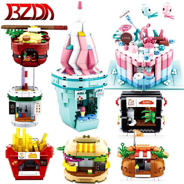 bzda creator food store street view building blocks burger house ice cream cake model fries houses bricks gifts for girls toys
bzda creator food store street view building blocks burger house ice cream cake model fries houses bricks gifts for girls toys
