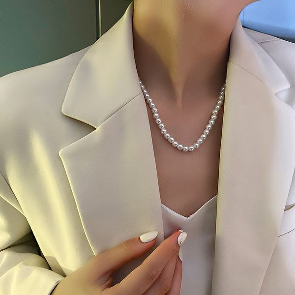 amulet pendants korean dongdamen net red temperament design necklace size pearl fashion simple personality women, Golden;silver
amulet pendants korean dongdamen net red temperament design necklace size pearl fashion simple personality women, Golden;silver