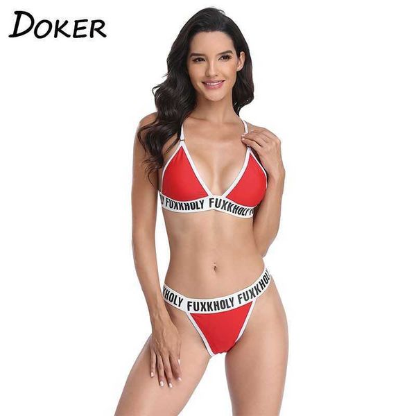 bikini letter print swimsuit women swimwear push up thong set biquini brazilian summer beach bathing suit swim wear 210603, White;black
bikini letter print swimsuit women swimwear push up thong set biquini brazilian summer beach bathing suit swim wear 210603, White;black