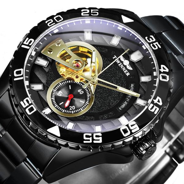 wristwatches winner military men mechanical automatic tourbillon mens watches stainless steel strap clock gift, Slivery;brown
wristwatches winner military men mechanical automatic tourbillon mens watches stainless steel strap clock gift, Slivery;brown