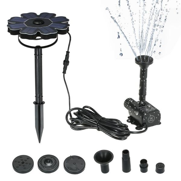 garden decorations 160mm/6.3" solar power fountain flower-shape panel energy-saving water pump for patio pond fish tank decoration
garden decorations 160mm/6.3" solar power fountain flower-shape panel energy-saving water pump for patio pond fish tank decoration