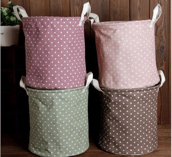 storage baskets 2pc/lot bohimian style bucket mix color spot linen bag waterproof desk organizer foldable laundry
storage baskets 2pc/lot bohimian style bucket mix color spot linen bag waterproof desk organizer foldable laundry