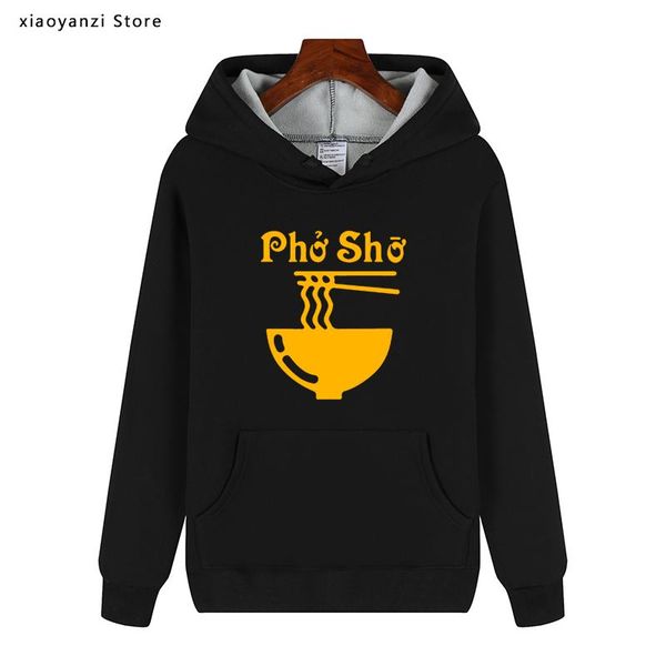 men's hoodies & sweatshirts pho sho humor funny print mens gift present foodie soup vietnamese viet asian food fleece cotton pullovers, Black
men's hoodies & sweatshirts pho sho humor funny print mens gift present foodie soup vietnamese viet asian food fleece cotton pullovers, Black