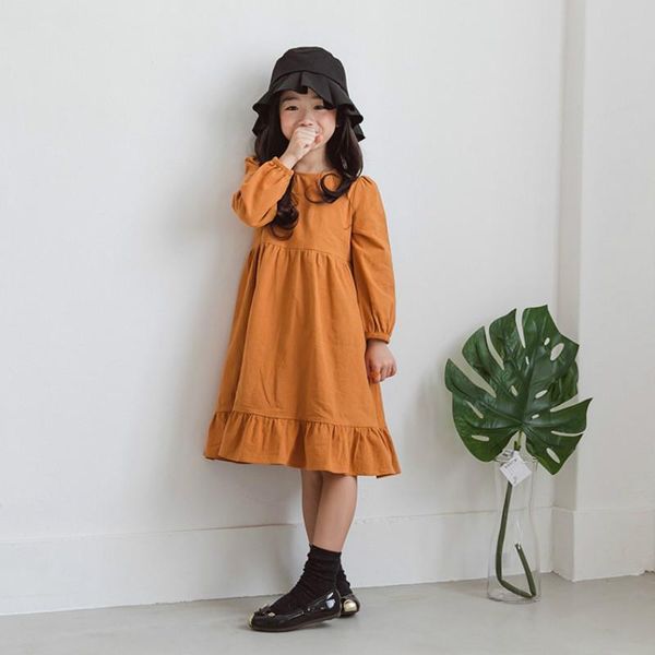 yourseason korean style girl elegant casual dresses 2021 spring summer ruffled princess dress cotton girl's, Red;yellow
yourseason korean style girl elegant casual dresses 2021 spring summer ruffled princess dress cotton girl's, Red;yellow