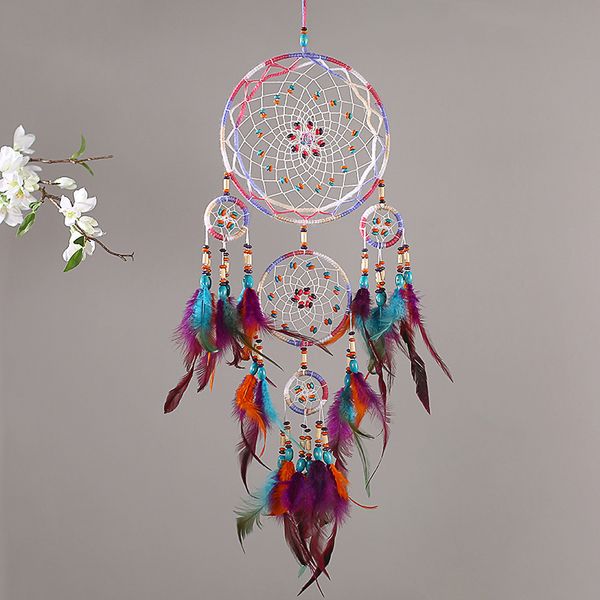 handmade 5 hoops dream catcher decorative objects pendant living room bedroom decoration wall hanging beautiful hanging ornament 1222159
handmade 5 hoops dream catcher decorative objects pendant living room bedroom decoration wall hanging beautiful hanging ornament 1222159