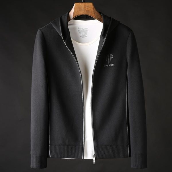 men's hoodies & sweatshirts light luxury wear youth slim sheepskin bag edge hooded jacket cool autumn and winter casual thick knitted, Black
men's hoodies & sweatshirts light luxury wear youth slim sheepskin bag edge hooded jacket cool autumn and winter casual thick knitted, Black